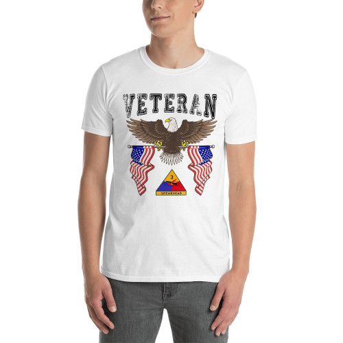 3rd Armored Division Veteran (American Eagle 2) Short-Sleeve Unisex T-Shirt