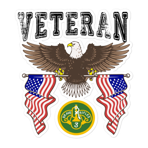 3rd ACR Veteran (American Eagle 2) Bubble-free stickers