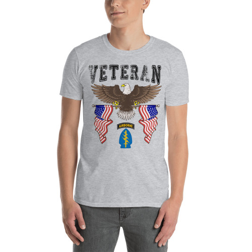 United States Army Special Forces Veteran (American Eagle 2) Short-Sleeve Unisex T-Shirt