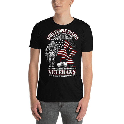 Some People Wonder (Veterans Don't) Short-Sleeve Unisex T-Shirt