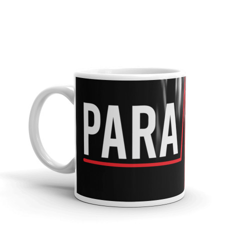 Paramedic (Version 2 Continuous) White glossy mug