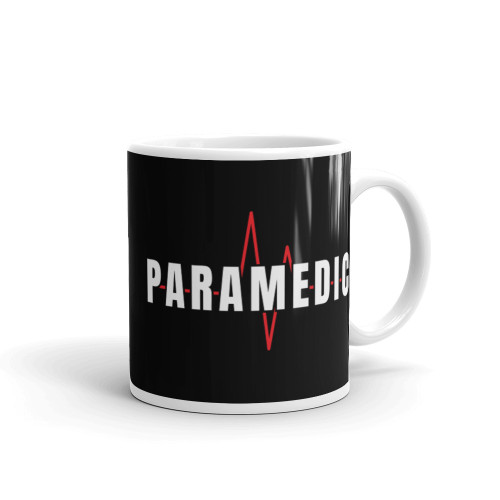 Paramedic (Version 3) White glossy mug