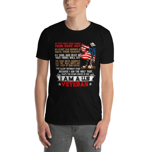 My Eyes Have Seen Things (US Veteran) Short-Sleeve Unisex T-Shirt