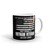 My Time in Uniform is Over (Vietnam Veteran) White glossy mug