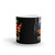 USA Combat Veteran White glossy mug