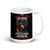 Grumpy Veteran (Walk Away) White glossy mug