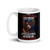 Grumpy Veteran (Walk Away) White glossy mug
