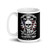 Do Not Expect a Warning Shot White glossy mug