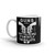 Guns Don't Kill (Mostly Bullets) White glossy mug