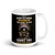 Grumpy Old Woman White glossy mug