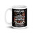 The Purpose of the Constitution White glossy mug