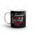 2nd Amentment Text White glossy mug