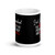 2nd Amentment Text White glossy mug
