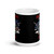Don't Tread of Get Bit White glossy mug