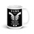 Guns in the Right Hands White glossy mug