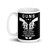Guns in the Right Hands White glossy mug