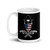 American Cowboy 2 White glossy mug