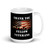 Thank You Fellow Veterans White glossy mug