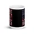 Straight Outta America (US FLAG) White glossy mug