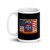 82nd Airborne (Flag) White glossy mug