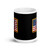 82nd Airborne (Flag) White glossy mug