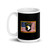 101st Airborne (Flag) White glossy mug