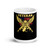 Veteran (Flying Eagle) White glossy mug