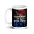 Proud Veteran (Army) White glossy mug