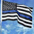 Thin Blue Line (Police) 3X5 Flag