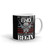 My Rights Don't End White glossy mug