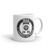 82nd Airborne Iraq Combat Veteran White glossy mug