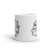 Devil Dog (Option 1) White glossy mug