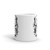 Devil Dog (Option 3) White glossy mug