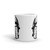 Devil Dog (Option 4) White glossy mug