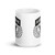 Airborne Wings w/ Tab White glossy mug