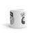 Air Assault Wings w/ Tab and Airborne Wings w/ Tab White glossy mug