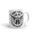Don't Tread on Me 2nd Amendment (1776) White glossy mug