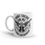 Don't Tread on Me 2nd Amendment (1776) White glossy mug