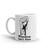 Freedom Isn't Free (Fist) White glossy mug