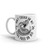 Don't Tread (Live Free) White glossy mug