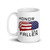 Honor the Fallen (Casket) White glossy mug