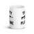 Thirty Plus One White glossy mug