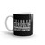Trigger Warning Explicit Content White glossy mug