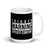 Trigger Warning Explicit Content White glossy mug