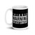 Trigger Warning Explicit Content White glossy mug