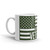 U.S. Vietnam Veteran White glossy mug