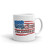 We the People are Pissed Off White glossy mug