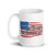 We the People are Pissed Off White glossy mug