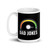 Full of Dad Jokes White glossy mug