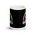 Full of Dad Jokes White glossy mug